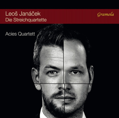 the album cover for Janacek / Acies Quartett - String Quartets