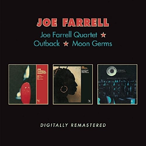 the album cover for Joe Farrell - Joe Farrell Quartet / Outback / Moon Germs