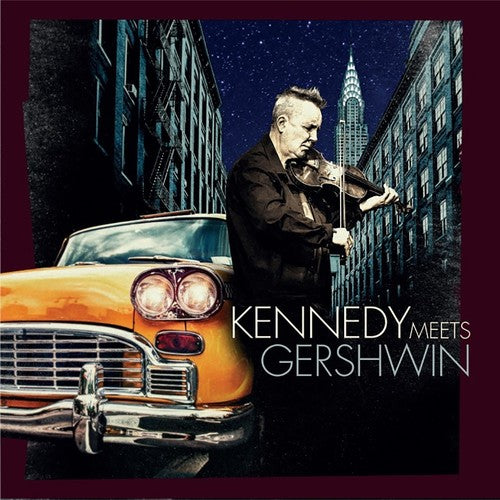 the album cover for Nigel Kennedy - Kennedy Meets Gershwin