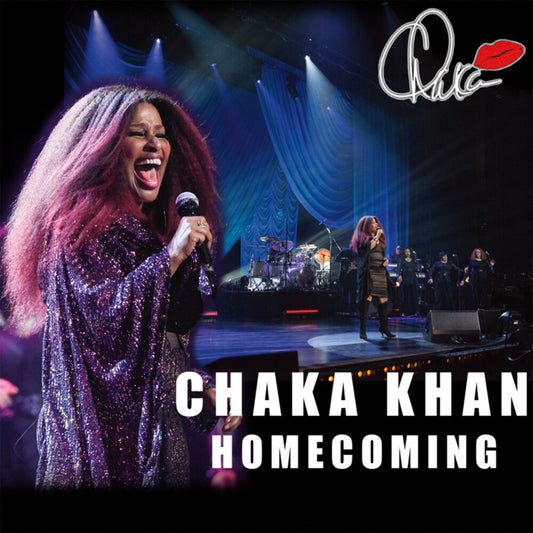 the album cover for Chaka Khan - Homecoming