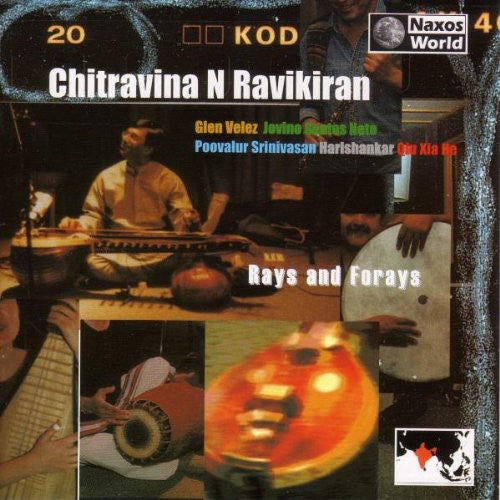 the album cover for Chitravina N Ravikiran - Rays & Forays