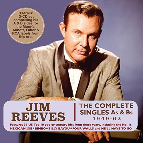 the album cover for Jim Reeves - Complete Singles As & Bs 1949-62