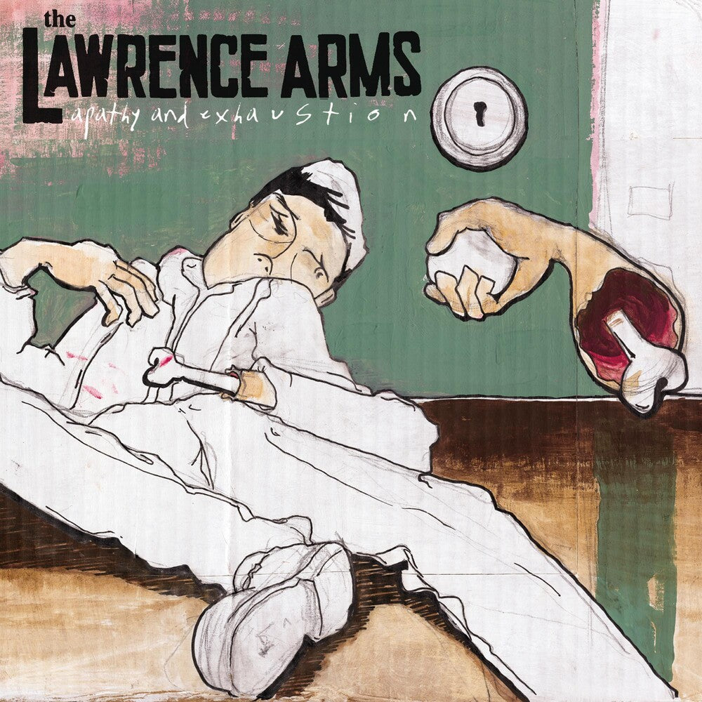 the album cover for The Lawrence Arms - Apathy and Exhaustion