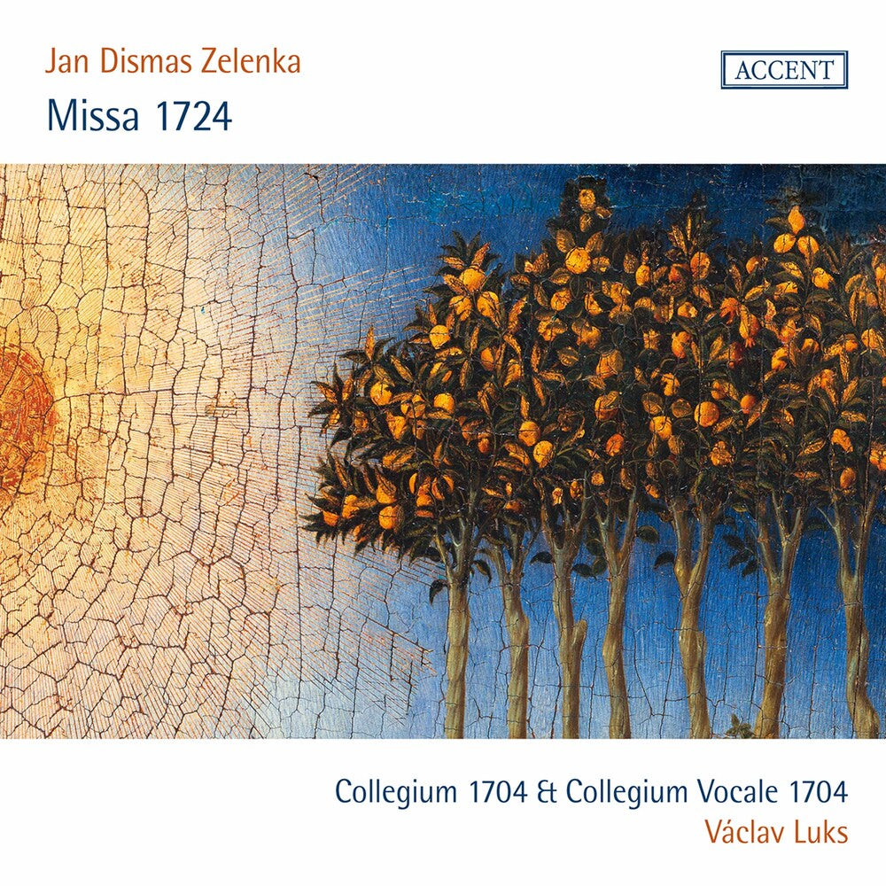the album cover for Zelenka / Collegium 1704 / Luks - Missa 1724