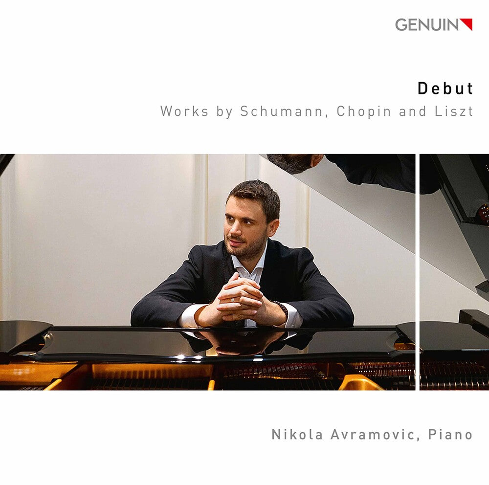 the album cover for Chopin / Avramovic - Debut
