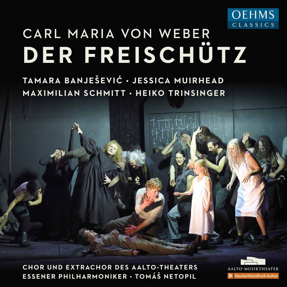 the album cover for Weber / Essen Philharmonic Orch / Netopil - Der Freischutz