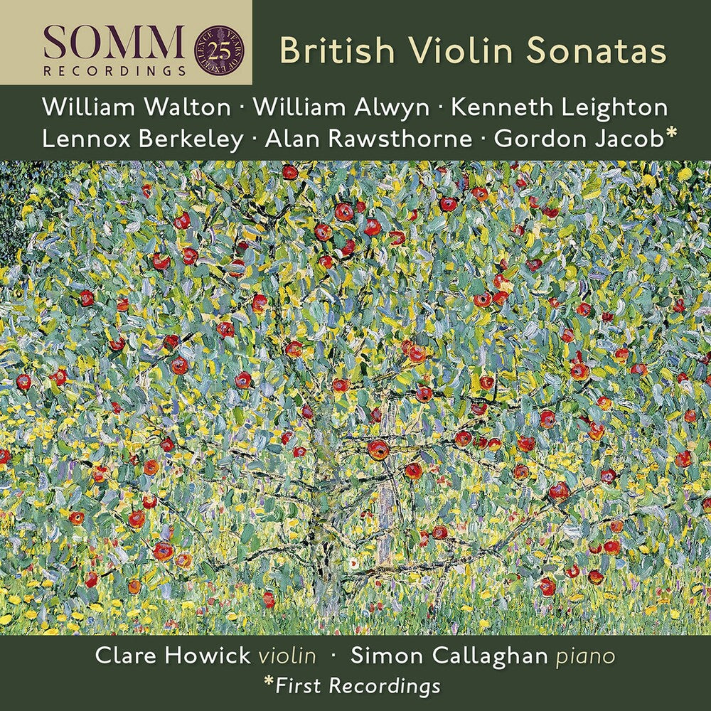the album cover for British Violin Sonatas / Various - British Violin Sonatas