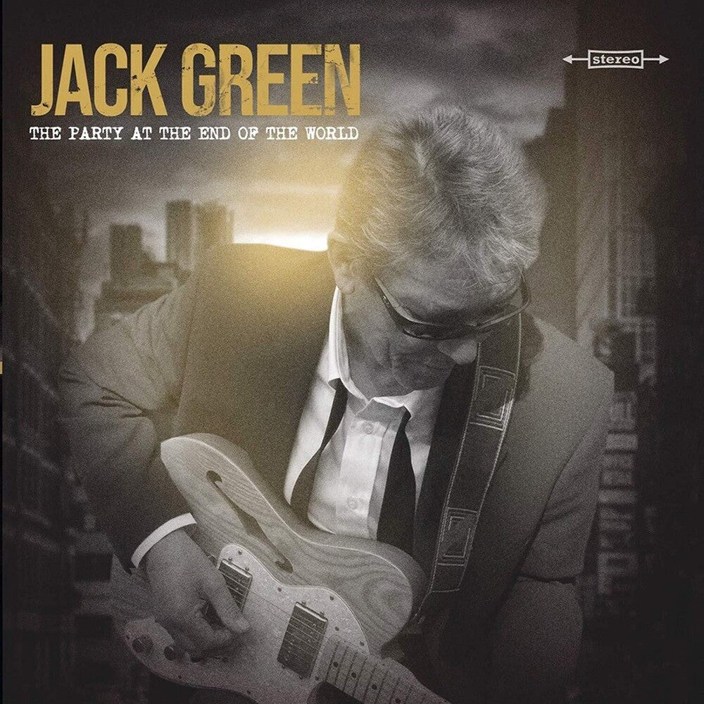 the album cover for Jack Green - The Party At The End Of The World