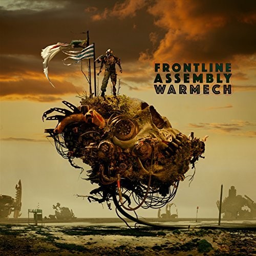 the album cover for Front Line Assembly - Warmech