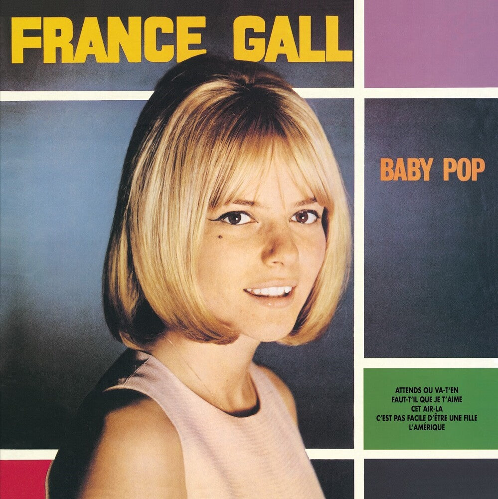 the album cover for France Gall - Baby Pop [LP]