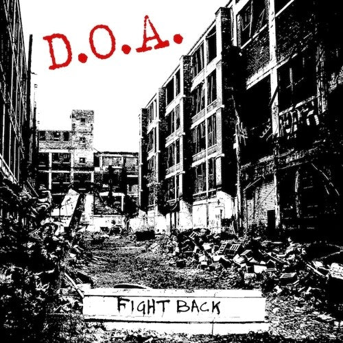 the album cover for D.O.A. - Fight Back