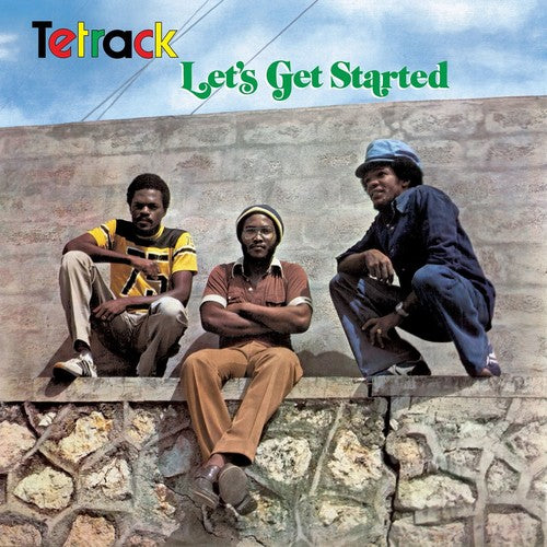 the album cover for Tetrack - Let's Get Started