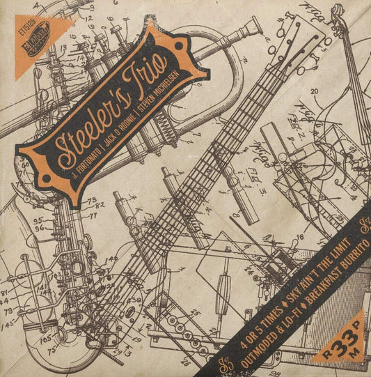 the album cover for Steelers Trio - 4 Or 5 Times