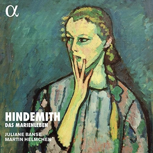 the album cover for Hindemith / Banse / Helmchen - Das Marienleben