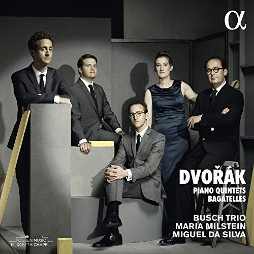 the album cover for Dvorak / Busch Trio / Silva - Piano Quintets & Bagatelles
