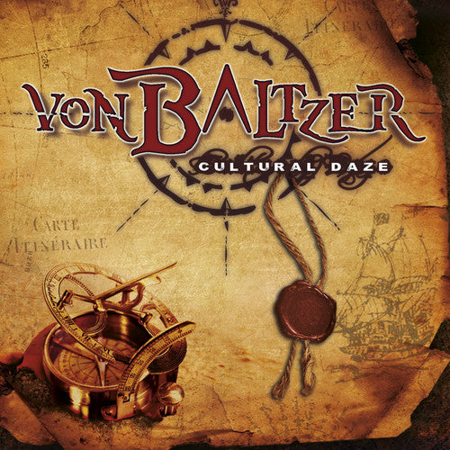 the album cover for Von Baltzer - Cultural Daze