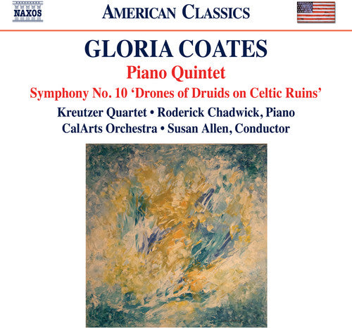 the album cover for Coates / Kreutzer Quartet - Piano Quintet / Symphony 10