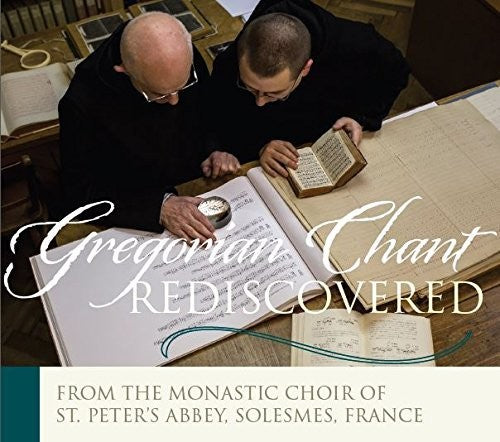 the album cover for Chant / Monks Of Solesmes - Discovering Gregorian Chant