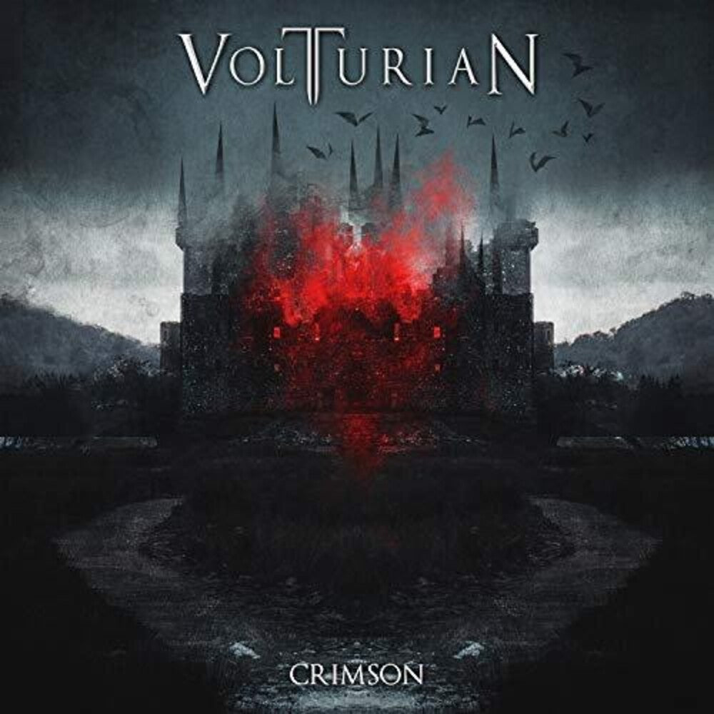 the album cover for Volturian - Crimson