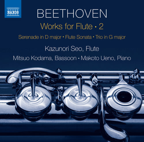 the album cover for Beethoven / Seo / Kodama - Works for Flute 2
