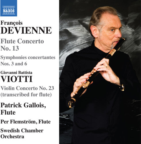 the album cover for Devienne / Viotti / Gallois - Flute Concerto 13 / Symphonies Concertantes 3 & 6