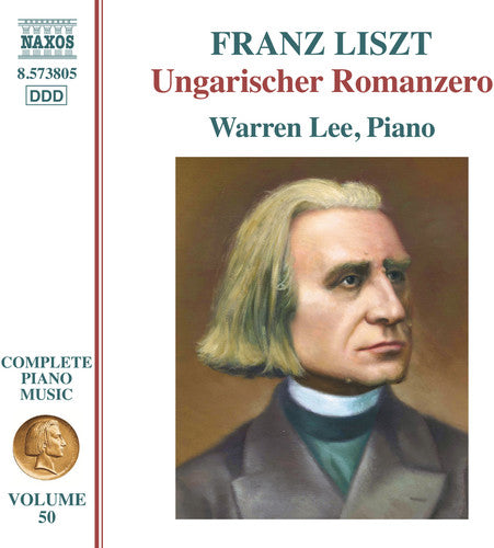 the album cover for Liszt / Lee - Complete Piano Music 50