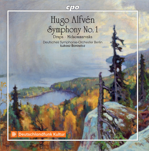 the album cover for Alfven - Complete Symphonies 1