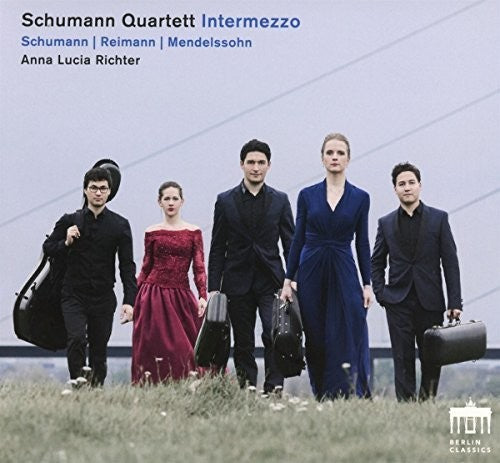 the album cover for Bartholdy / Schumann / Richter - Intermezzo