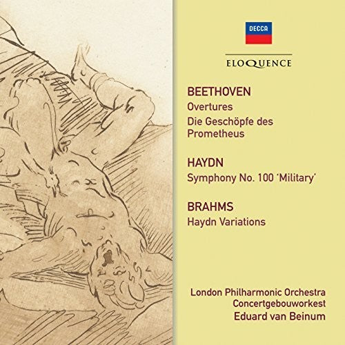 the album cover for Eduard Van Beinum - Beethoven Haydn Brahms: Orchestral Works