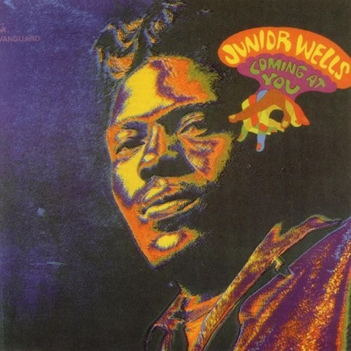 the album cover for Junior Wells - Coming At You [180 Gram]