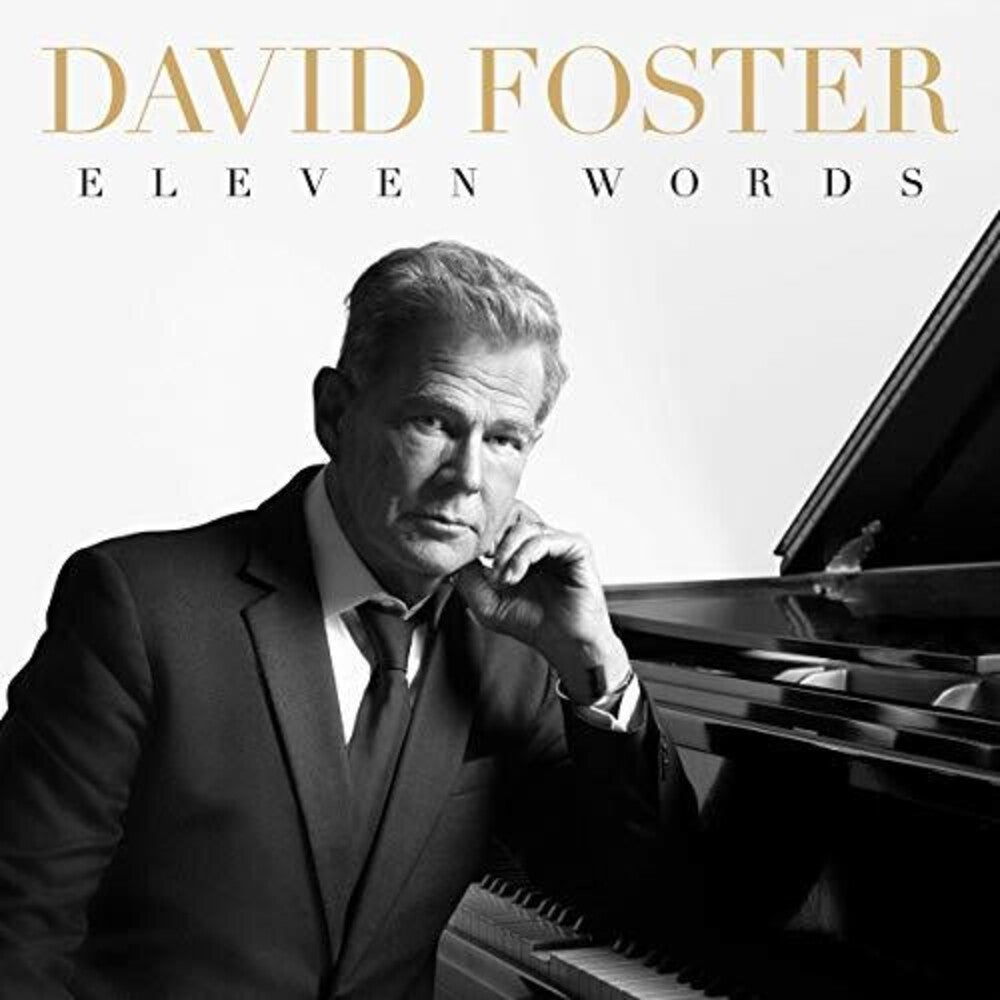 the album cover for David Foster - Eleven Words