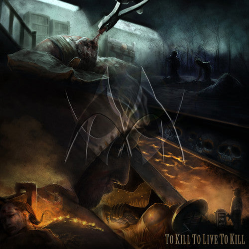 the album cover for Manticora - To Kill To Live To Kill