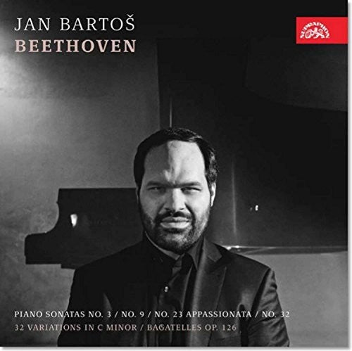 the album cover for Beethoven / Bartos - Jan Bartos Plays Beethoven
