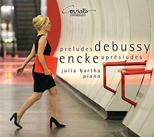 the album cover for Debussy / Bartha - Preludes & Apresludes