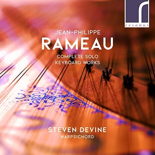 the album cover for Steven Devine - Complete Solo Keyboard Works