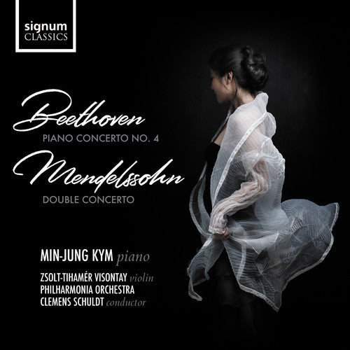 the album cover for Beethoven / Mendelssohn - Piano Concerto 4