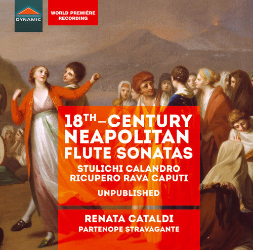 the album cover for Caputi / Stravagante - 18th Century Neapolitan Flute Sonatas