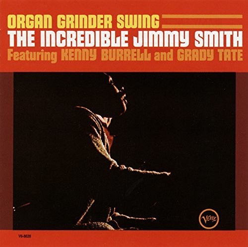 the album cover for Jimmy Smith - Organ Grinder Swing