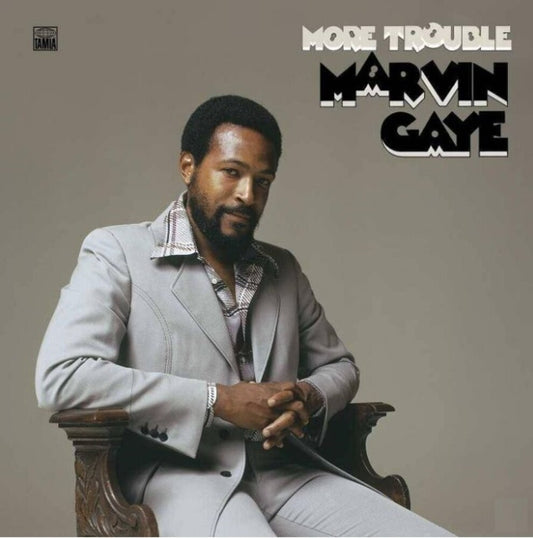 the album cover for Marvin Gaye - More Trouble [LP]