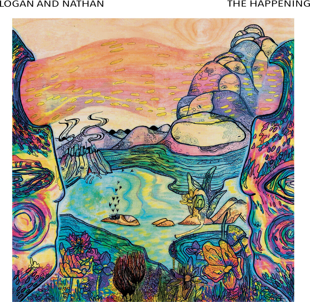 the album cover for Logan and Nathan - Happening