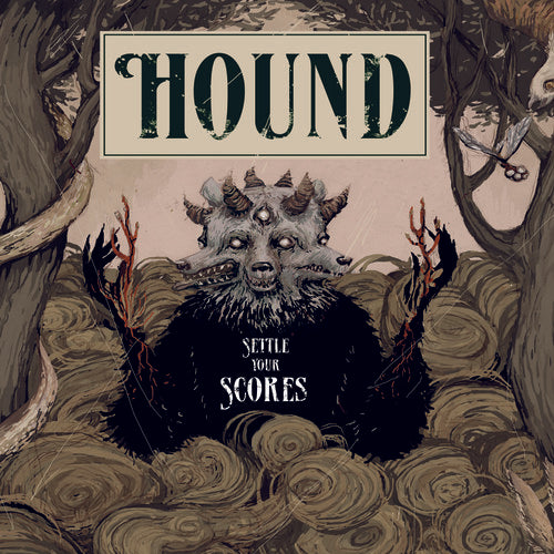 the album cover for Hound - Settle Your Scores