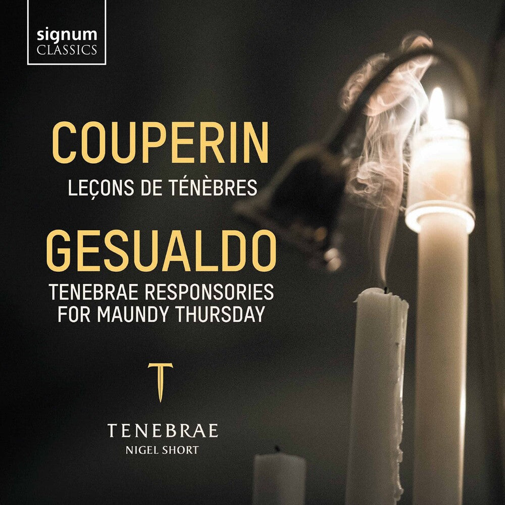 the album cover for Couperin / Tenebrae / Short - Lecons de Tenebres