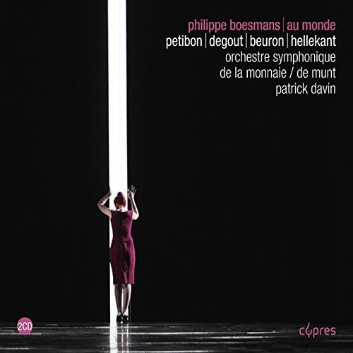 the album cover for PATRICIA PETIBON - Au Monde