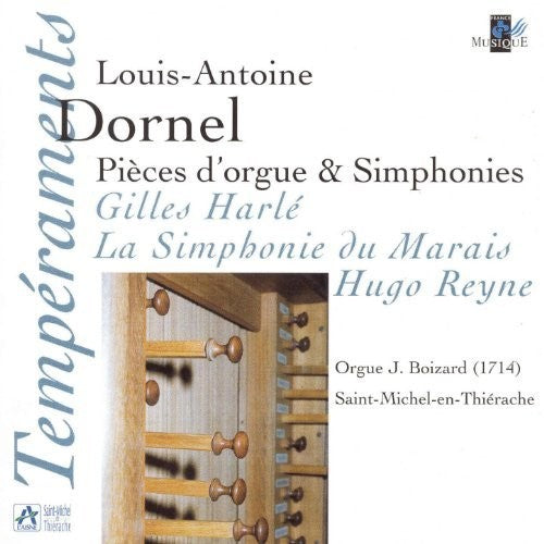 the album cover for Dornel / Harle - Pieces D'orgues & Symphonies