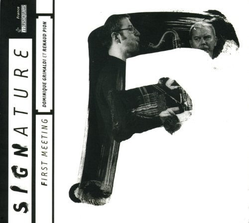 the album cover for Grimaldi / Pion - First Meeting