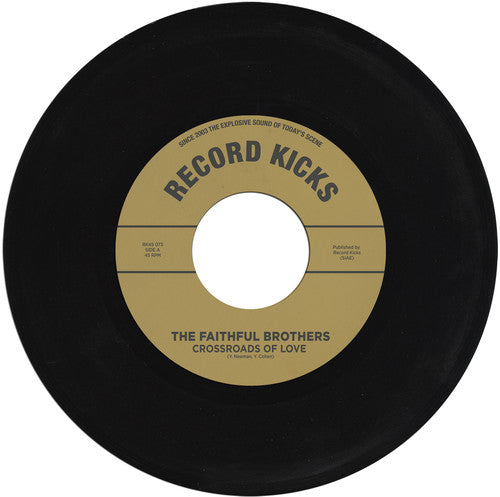 the album cover for Faithful Brothers - Crossroads Of Love / Ome More Time