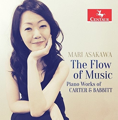 the album cover for Carter / Asakawa - Flow of Music
