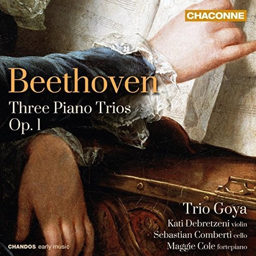 the album cover for Beethoven - Three Piano Trios 1