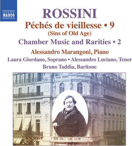 the album cover for Rossini / Taddia - Peches de Vieillesse 9