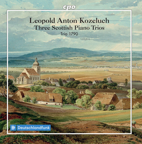 the album cover for Kozeluch - Three Scottish Piano Trios